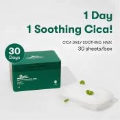VT COSMETICS Pro Cica Masca de fata calmanta 30 buc - Hidratare intensa si calmare pentru ten sensibil, 350g