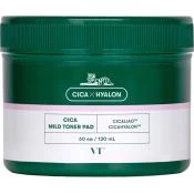 VT COSMETICS Cica Mild Toner Pad Dischete Toner - Exfoliere Blanda si Hidratare Calmant-, 60 buc