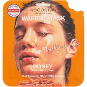 KOCOSTAR Waffle Mask Honey – Mască de Față Gel Essence cu Miere, 38 gr | Hidratare și Hrănire Intensivă