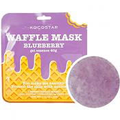 Waffle Mask Masca de fata Blueberry esenta gel cu extract de coacaze, antioxidanta 40 gr
