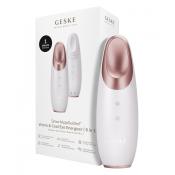 GESKE Warm and cool eye energizer 6 in 1 - Aparat de masaj pentru ochi care contribuie la reducerea efectului de ochi umflati, oboseala, ochi uscati, cearcanele si ridurile fine - Starlight