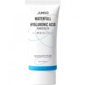 JUMISO Waterfull Hyaluronic Acid Sunscreen SPF 50+ PA++++ - crema de fata formulata cu acid hialuronic si niacinamida, care contribuie la hidratarea pielii si la metinerea confortului cutanat - 50 ml