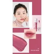 TIRTIR Waterism Glow Tint Nuantator pentru buze 01 Mauve Rose - Hidratare Intensa, Stralucire Glossy si Culoare Rezistenta, 4 gr