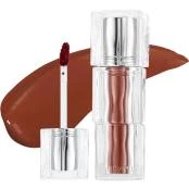 TIRTIR Waterism Glow Tint Nuantator pentru buze 06 Honey Nut - Hidratare Intensa, Stralucire Glossy si Culoare Rezistenta, 4 gr