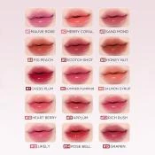 TIRTIR Waterism Glow Tint Nuantator pentru buze 06 Honey Nut - Hidratare Intensa, Stralucire Glossy si Culoare Rezistenta, 4 gr