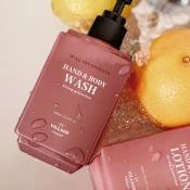 VILLAGE 11 FACTORY Will Invigorate Gel de Dus pentru Maini si Corp Lavanda si Grepfrut - Curatare si Hidratare cu Aromaterapie, 300 ml