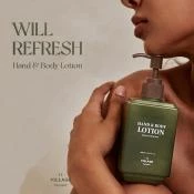 VILLAGE 11 FACTORY Will Refresh Lotiune Hidratanta Maini si Corp Eucalipt & Patchouli - Hidratare Profunda si Revigoranta, 300 ml