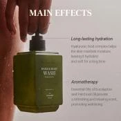 VILLAGE 11 FACTORY Will Refresh Gel de Dus Hidratant Eucalipt si Patchouli - Curatare Blanda si Aromaterapie Relaxanta, 300 ml