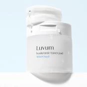LUVUM Hyaluronic Witch Hazel Toner Pad - Dischete Tonice pentru Hidratare si Calmare, 60 buc