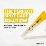 Kocostar Yellow Cream Patch – Cremă Patch 2-in-1 pentru Imperfecțiuni & Acnee (20 ml) | Protecție & Vindecare Rapidă