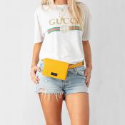 Yellow Limited Edition Leather Belt Bag