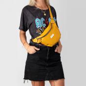 Yellow Multifunctional Limited Edition Leather Belt Bag