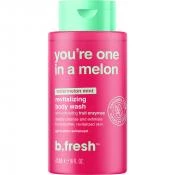 B.fresh You're One In A Melon Gel de dus revigorant cu Pepene Verde si Menta - Exfoliere Blanda si Naturala, 473 ml