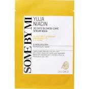 SOME BY MI Yuja Niacin 30 Days Blemish Care Serum Mask masca de fata - hidratare si luminozitate si uniformizare, 25 gr