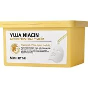 SOME BY MI Yuja Niacin Anti-Blemish Daily Mask masca de fata - luminozitate si uniformizare si hidratare, 30 buc