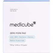 MEDICUBE Zero Pore dischete tonice pentru fata 70 buc - exfoliere delicata si reducerea porilor, 140 ml
