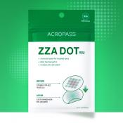 ACROPASS ZZA DOT - plasturi formulati cu BHA (acid salicilic) si ulei de Tea Tree, care contribuie la ingrijirea locala a zonelor cu imperfectiuni si la metinerea zonei curate - 45 buc