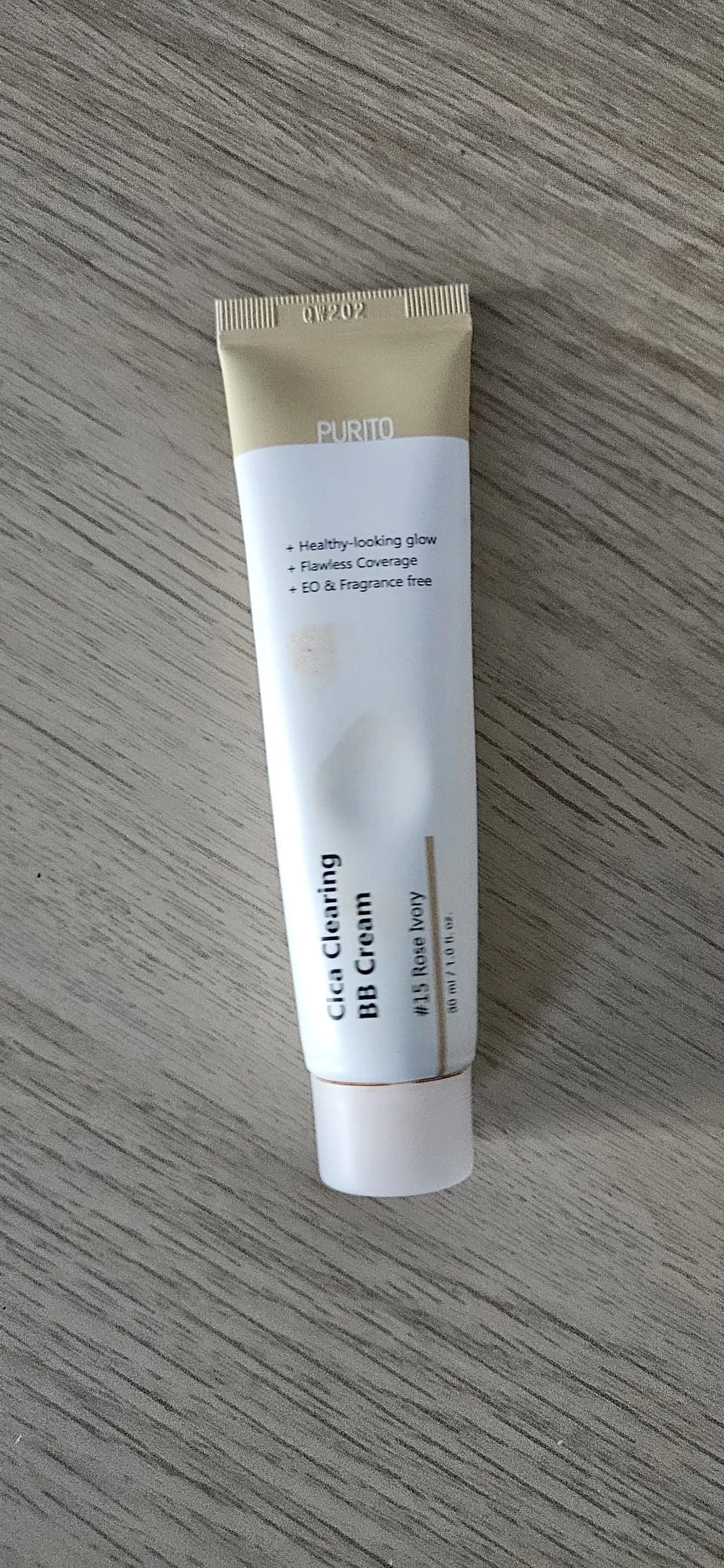 PURITO Cica Clearing BB Cream 15 Rose Ivory Crema Coloranta de fata 30 ml