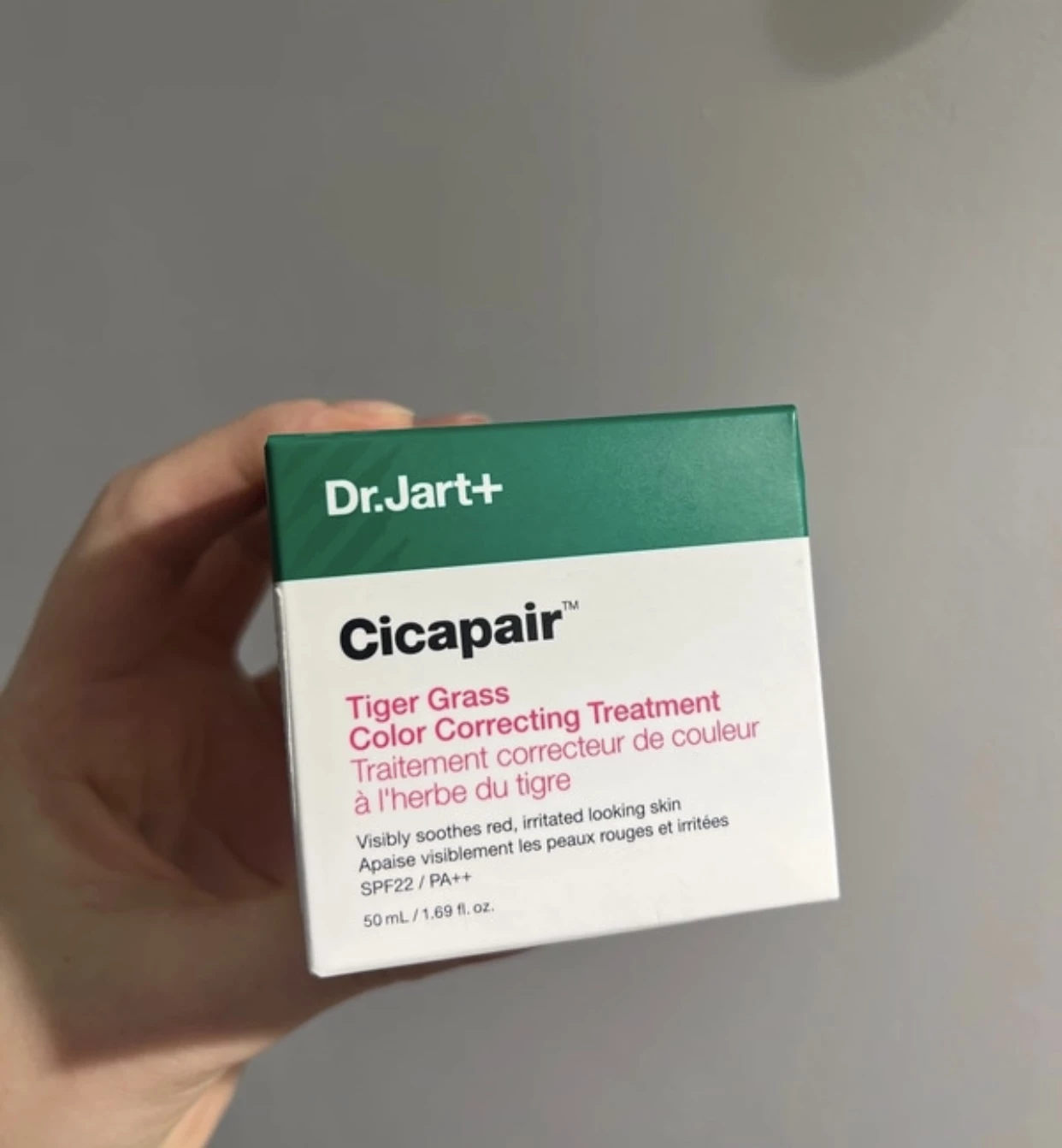 DR.JART+ Cicapair Tiger Grass Color Correcting Treatment Crema de fata corectoare SPF 22 50 ml