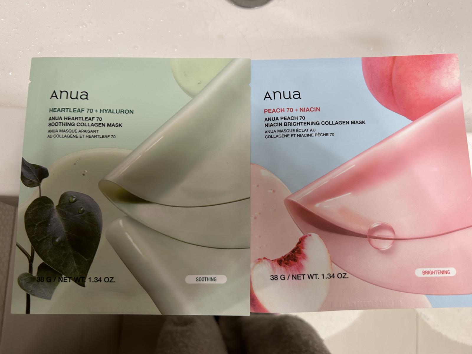 ANUA Heartleaf 70 Soothing Collagen Mask Masca de fata 38 gr
