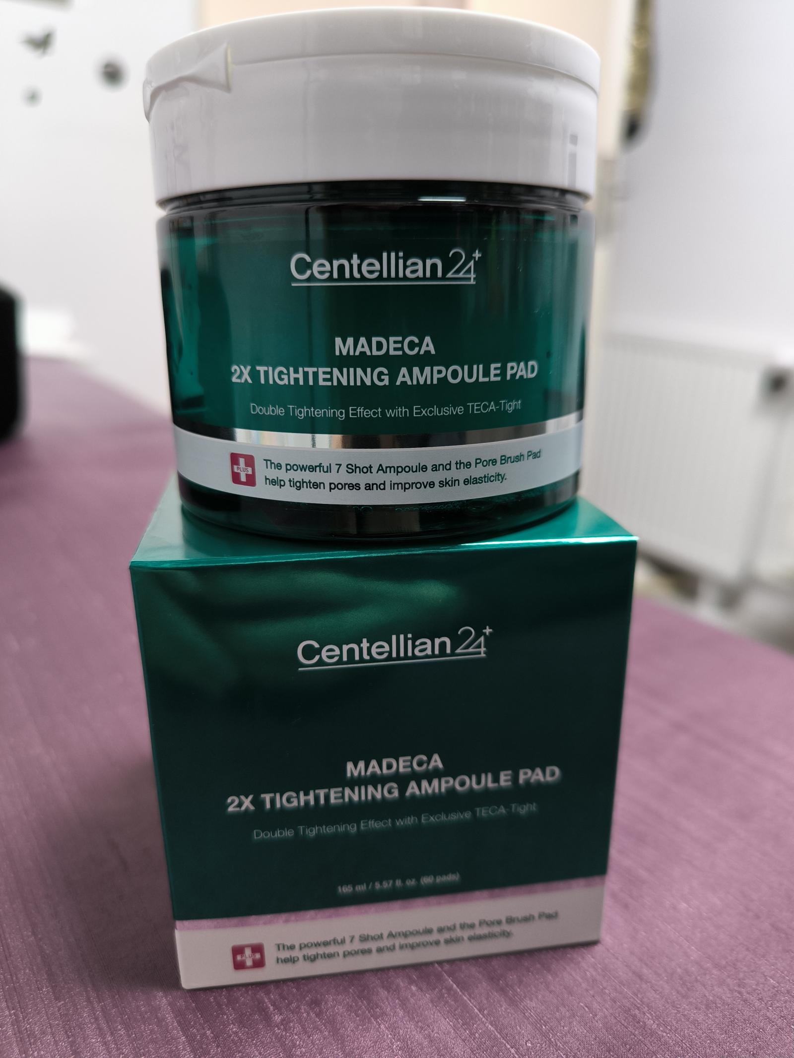 CENTELLIAN24 Madeca Double Tightening Ampoule Pad Ser de fata dischete 60 buc