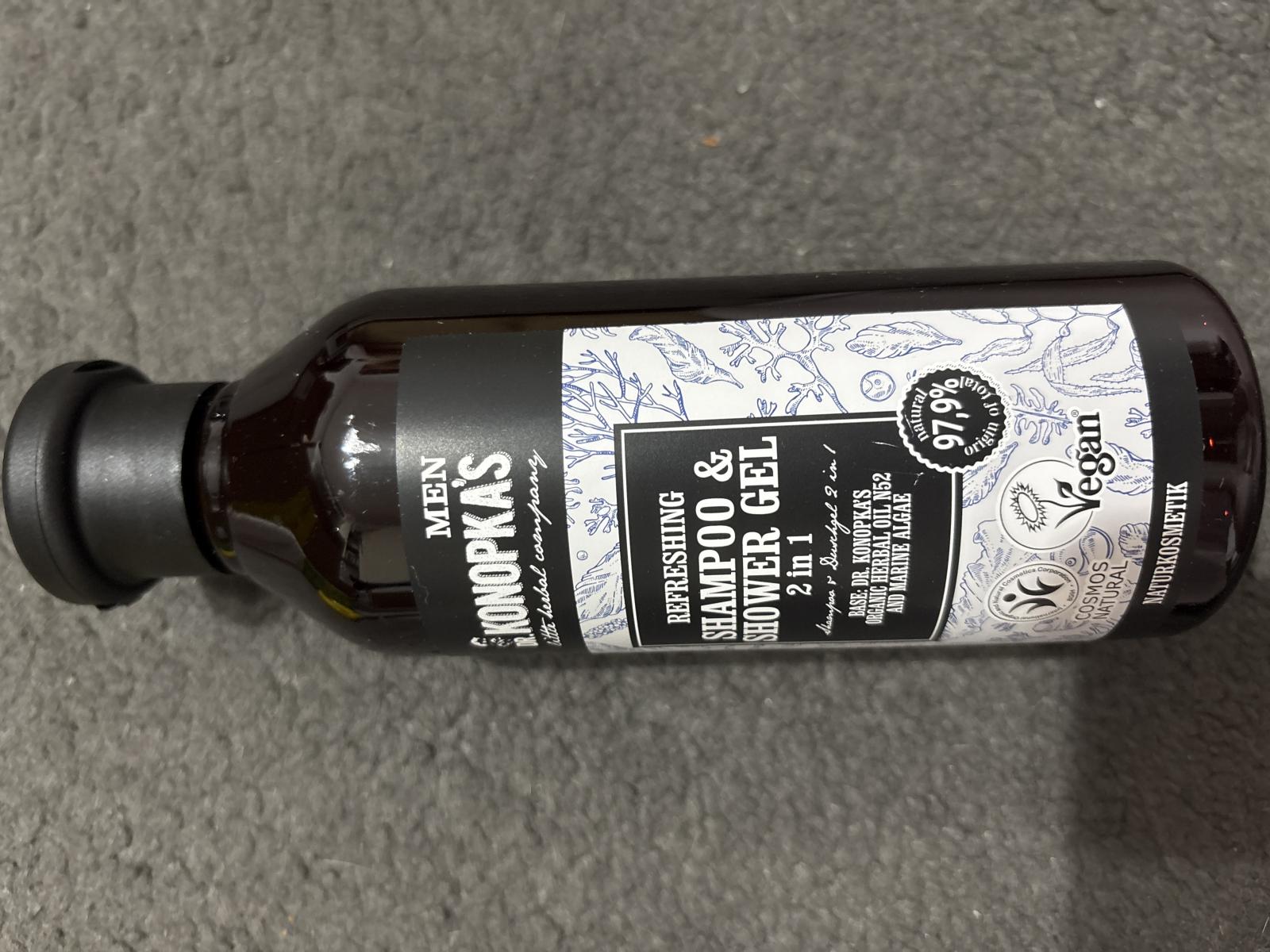 DR. KONOPKA'S LITTLE HERBAL COMPANY Men Shampoo and Shower Gel 2in1 Sampon si gel de dus revigorant 2in1 280 ml