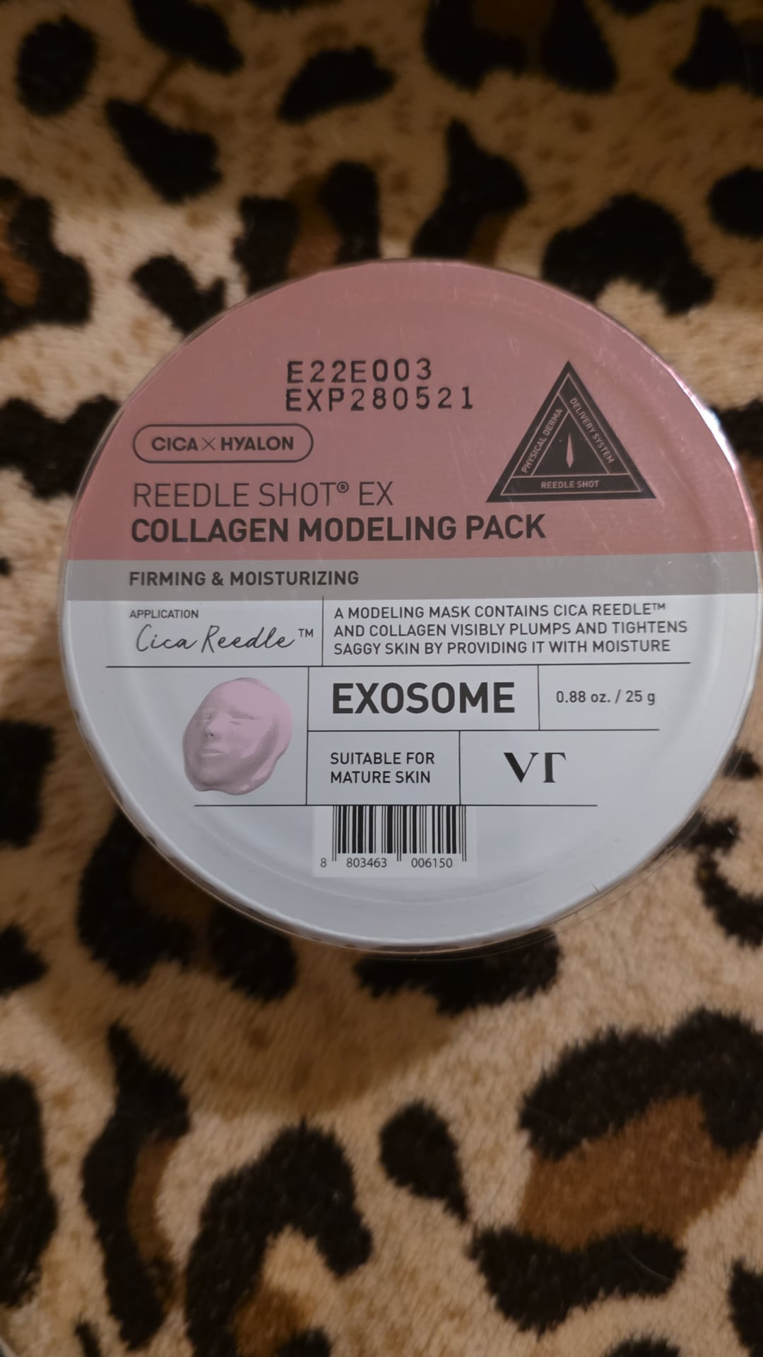 VT COSMETICS Reedle Shot Ex Collagen Modeling Pack Masca de fata 25 gr