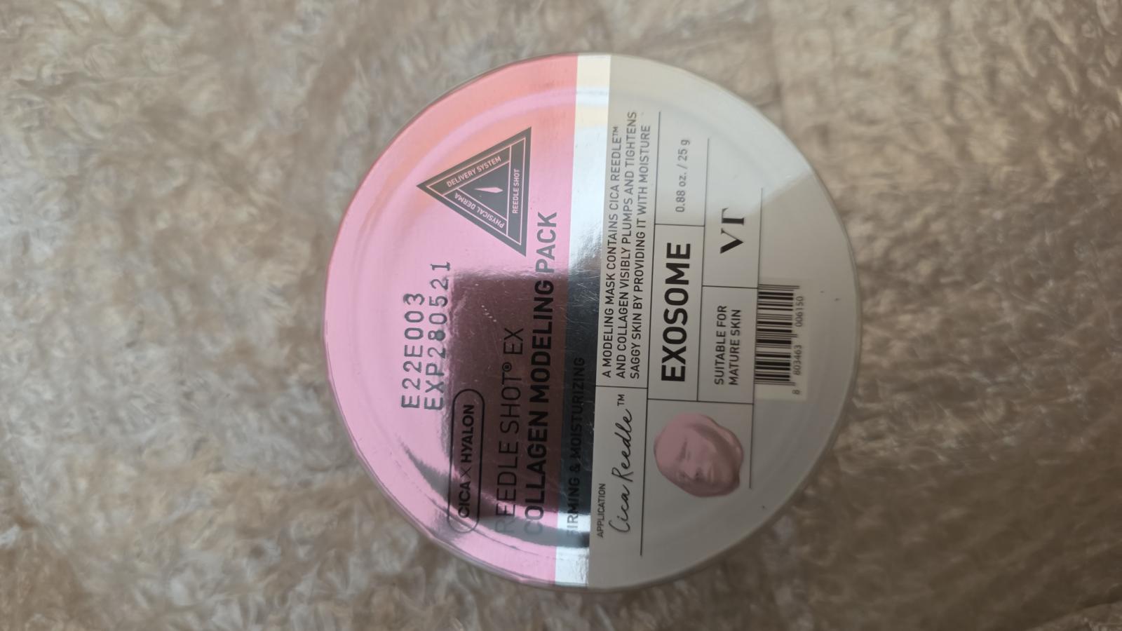 VT COSMETICS Reedle Shot Ex Collagen Modeling Pack Masca de fata 25 gr