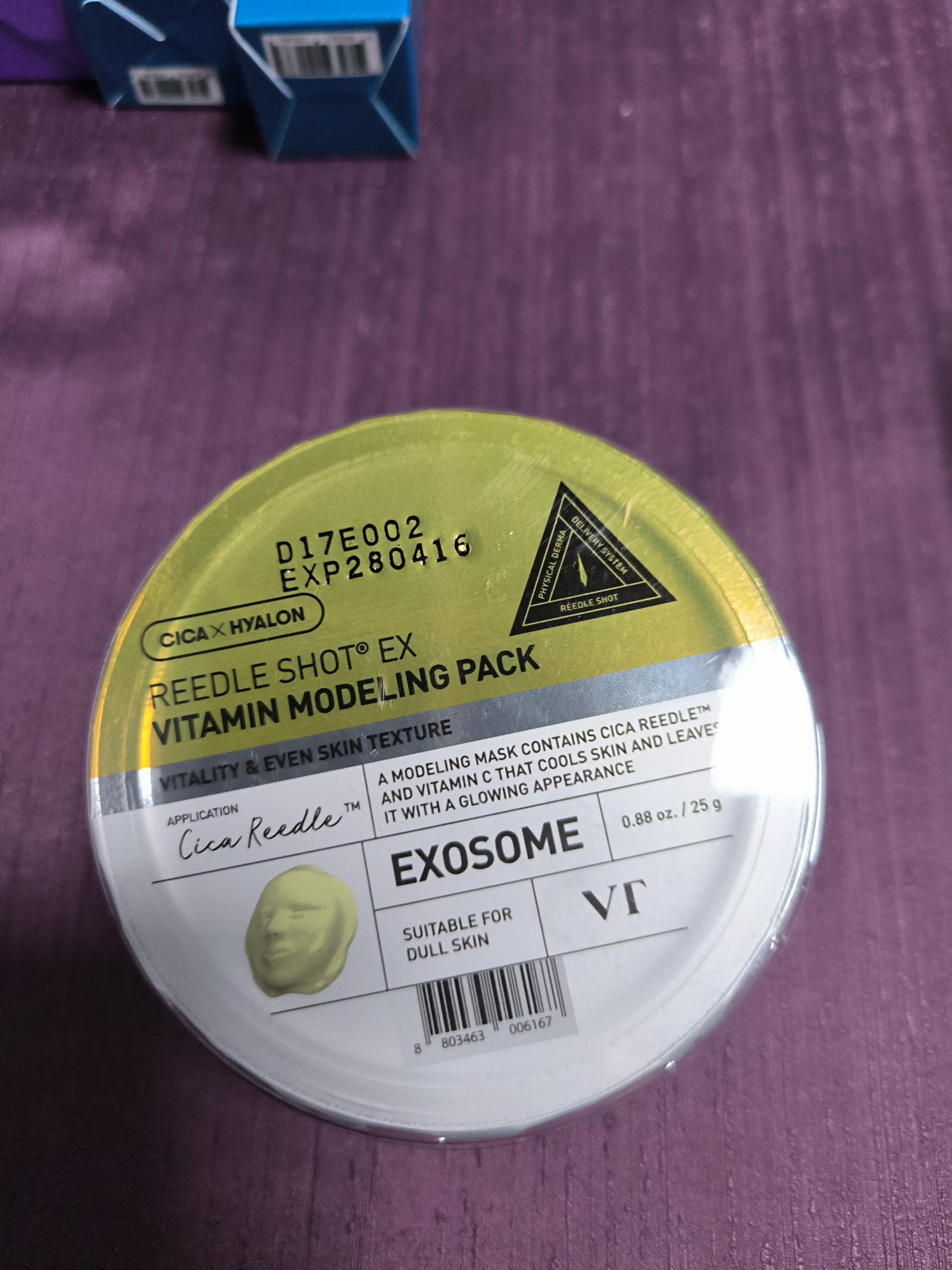 VT COSMETICS Reedle Shot Ex Vitamin Modeling Pack Masca de fata 25 gr