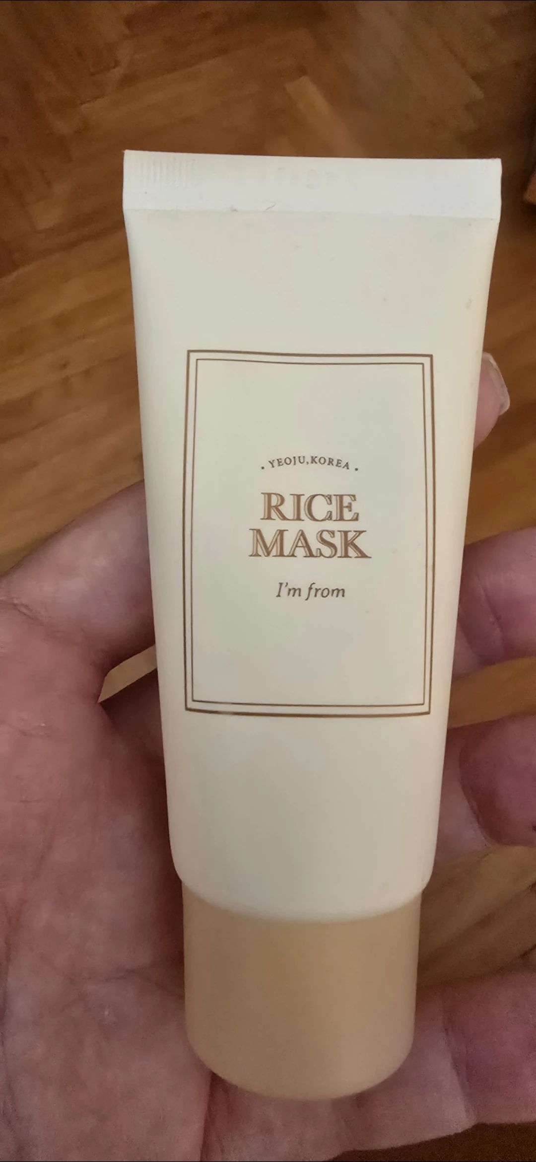 I'M FROM Rice Mask Masca de fata exfolianta si hranitoare 30 gr